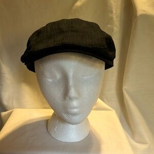 Black Vintage driving cap